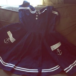 Hell Bunny sailor dress